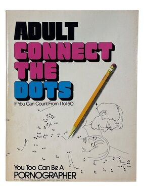 Adult Connect the Dots If You Can Count from 1 to 150 Softcover Book Risque